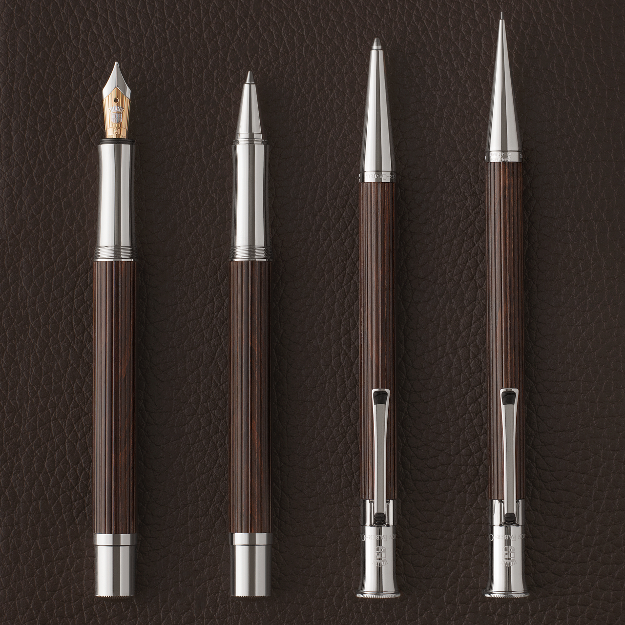 Graf von Faber-Castell Kugelschreiber aus Grenadillholz