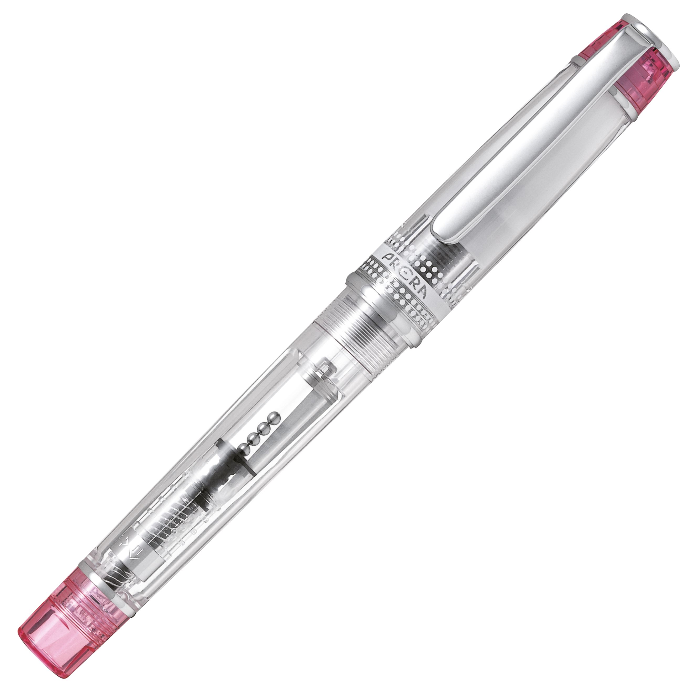 Pilot Prera Transparent Füllfederhalter - pink