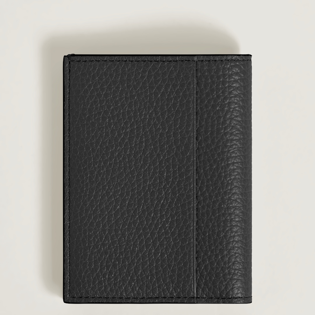 Montblanc Mini Brieftasche 4 cc aus Grain Leder - Schwarz