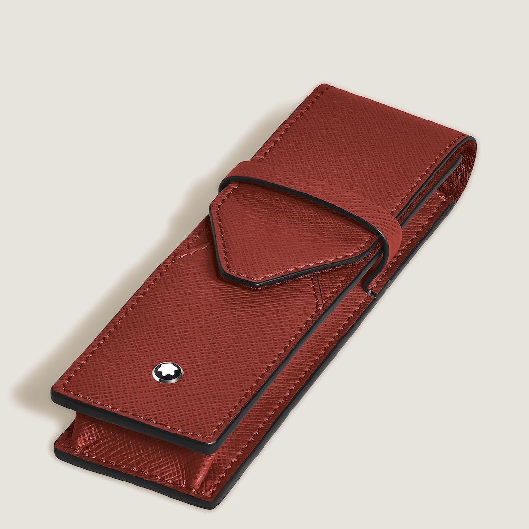 Montblanc Sartorial Etui für 2 Schreibgerät - Red Oak