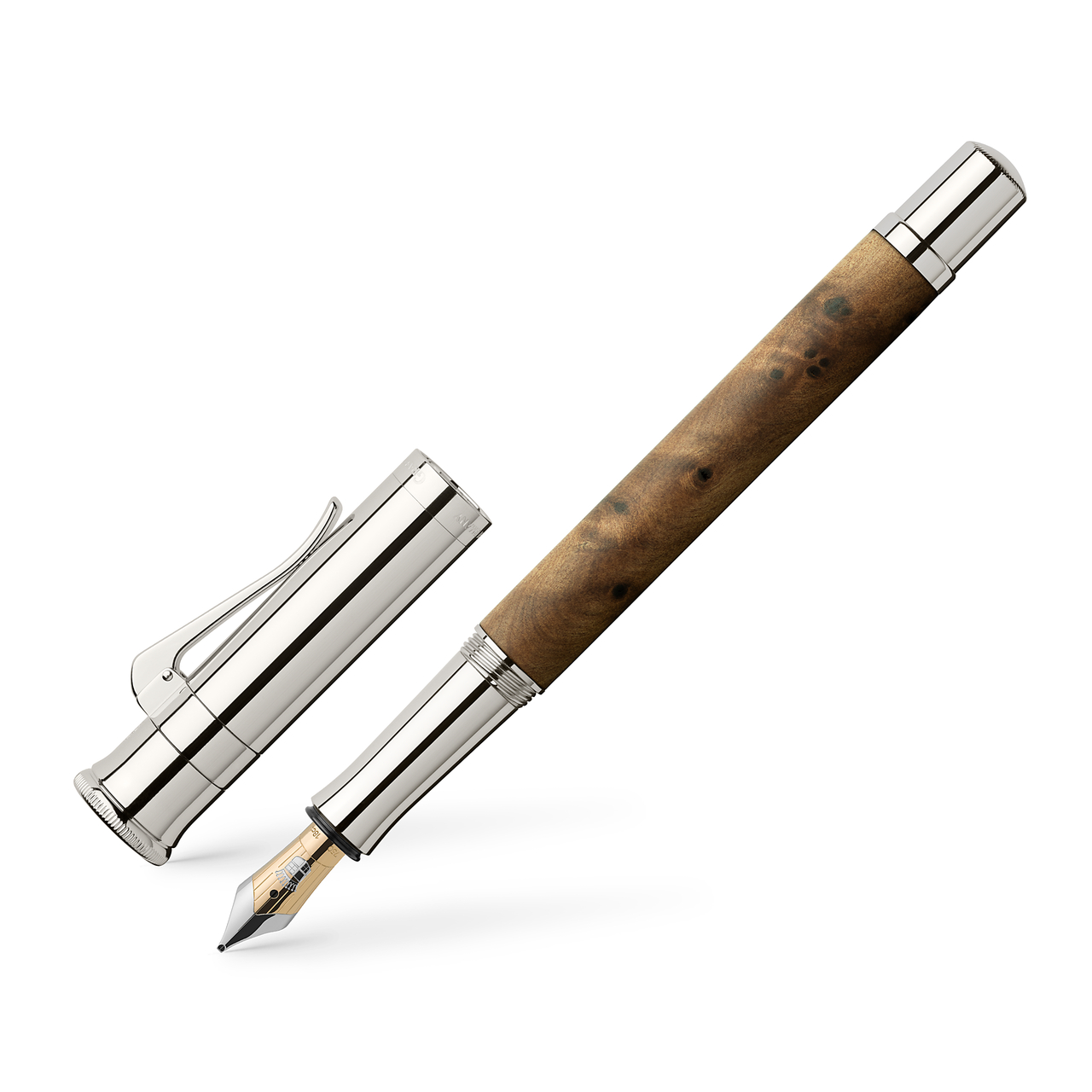 Graf von Faber-Castell Füllhalter aus Thujawurzelholz