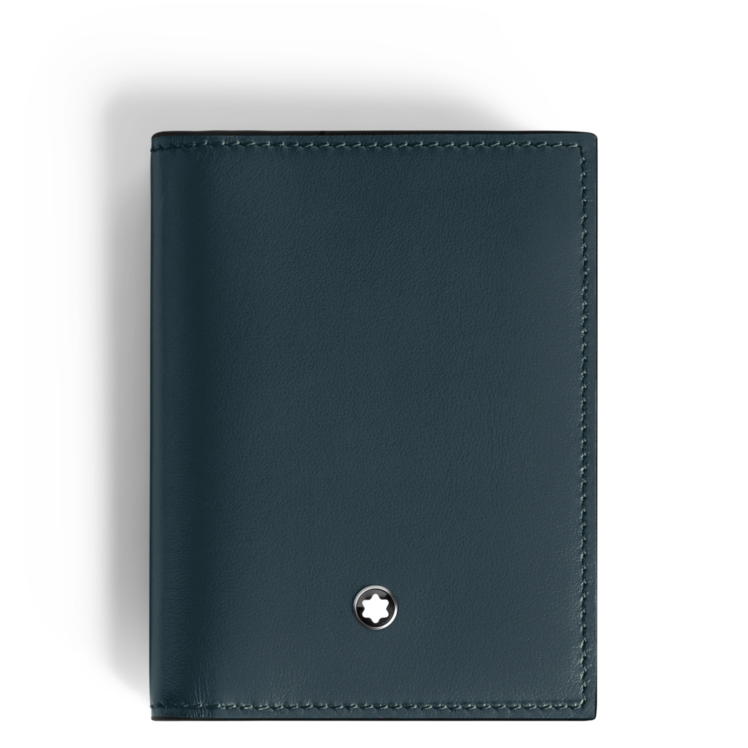 Montblanc Kartenetui 4 cc aus Meisterstück Leder - Samtblau