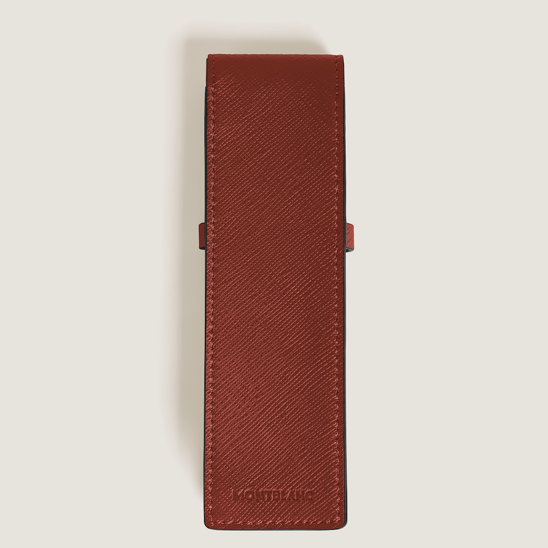 Montblanc Sartorial Etui für 2 Schreibgerät - Red Oak