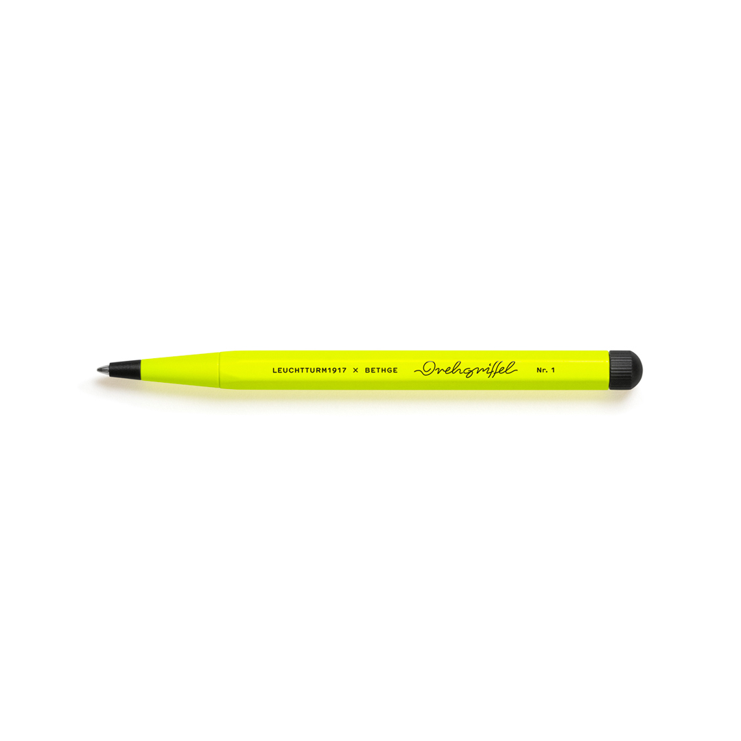 Leuchtturm Drehgriffel Luminous Edition x Bethge - Luminous Yellow