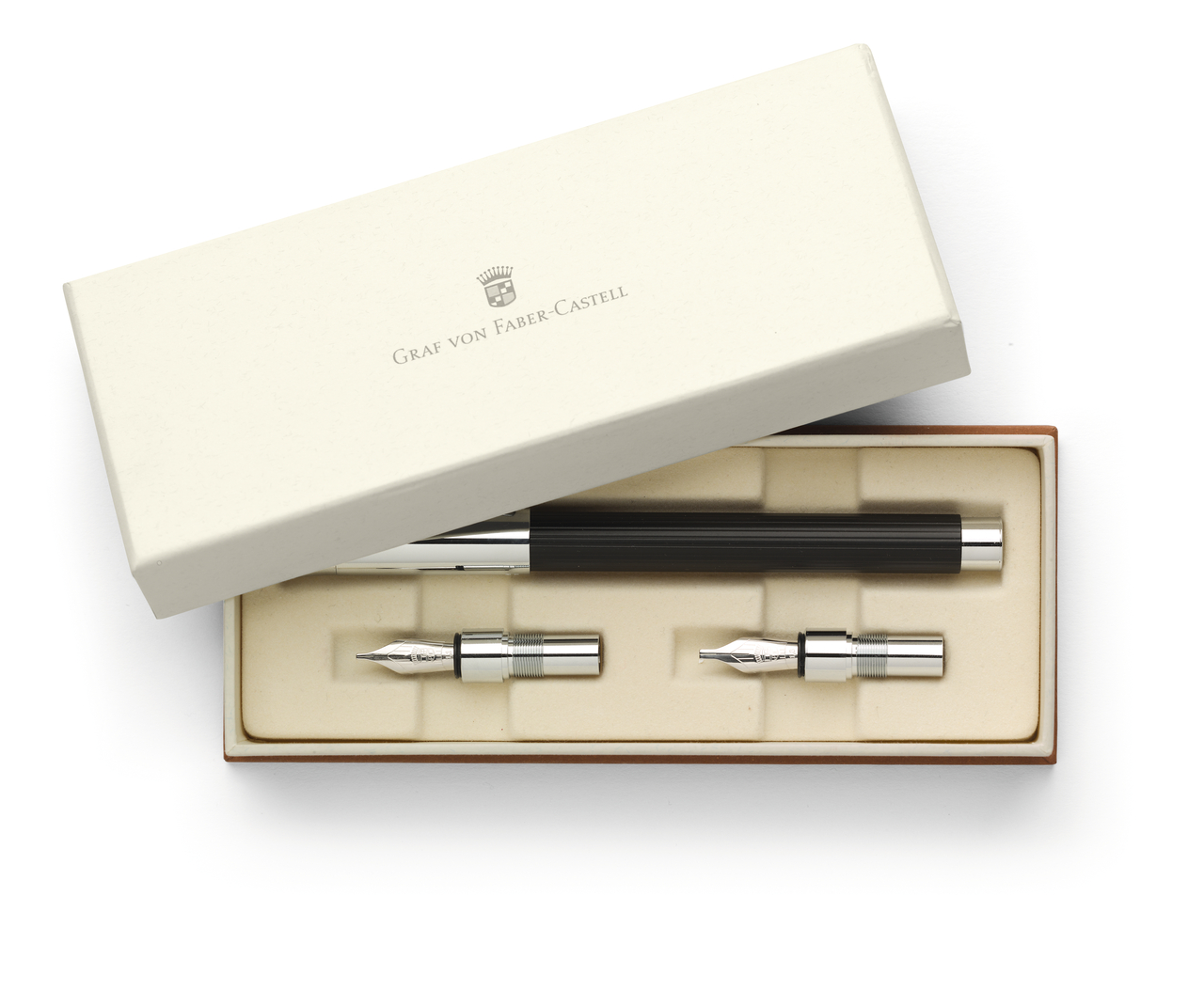 Graf von Faber-Castell Füllhalter schwarz Tamitio - Kalligrafie-Set