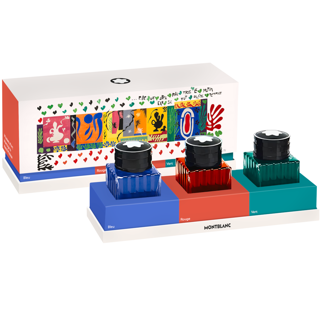 Montblanc Tintenfass-Set, Masters of Art Homage to Henri Matisse - 3x30ml