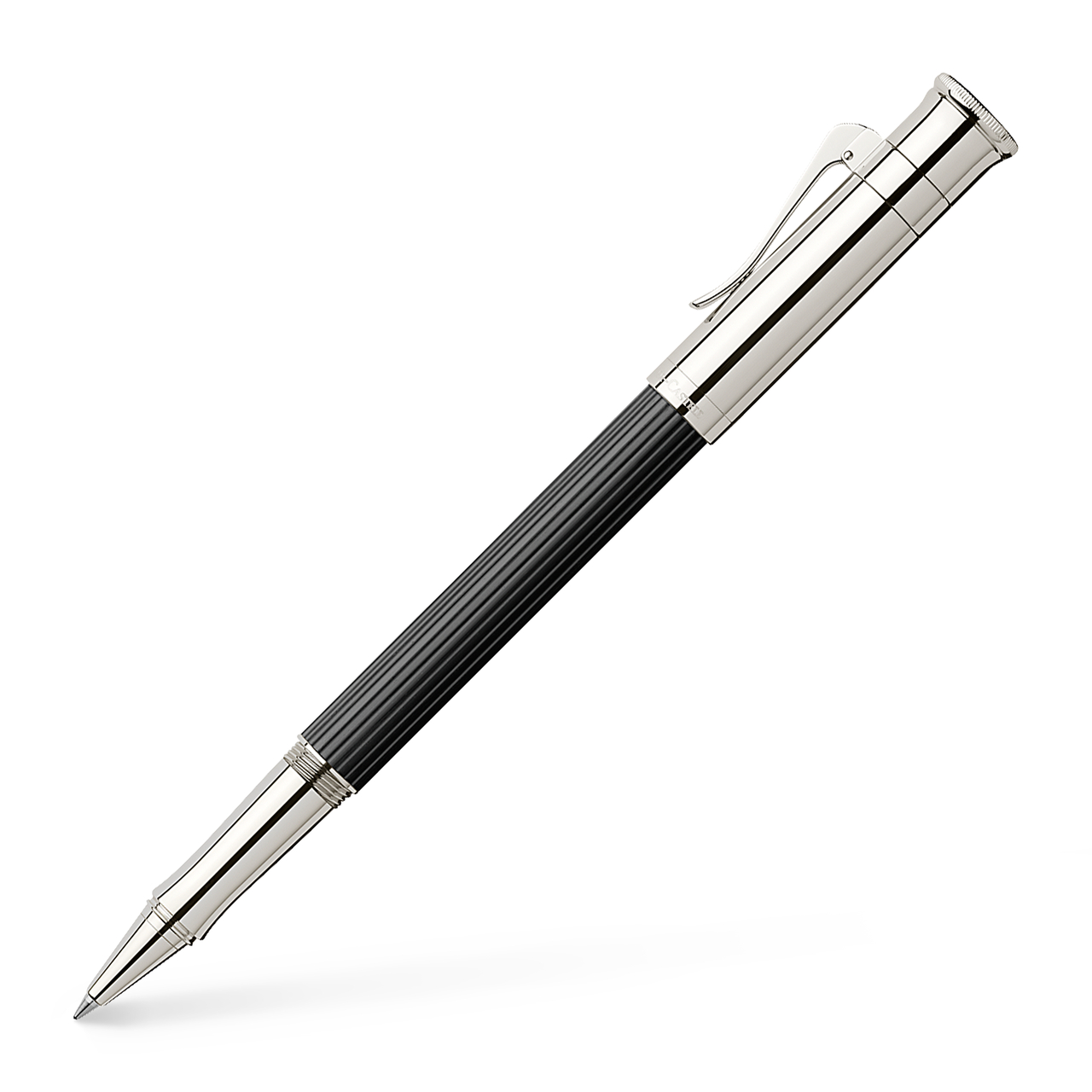 Graf von Faber-Castell Tintenroller aus Ebenholz schwarz