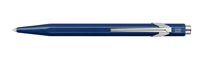 Caran d'Ache Metall-Kugelschreiber 849 Saphirblau