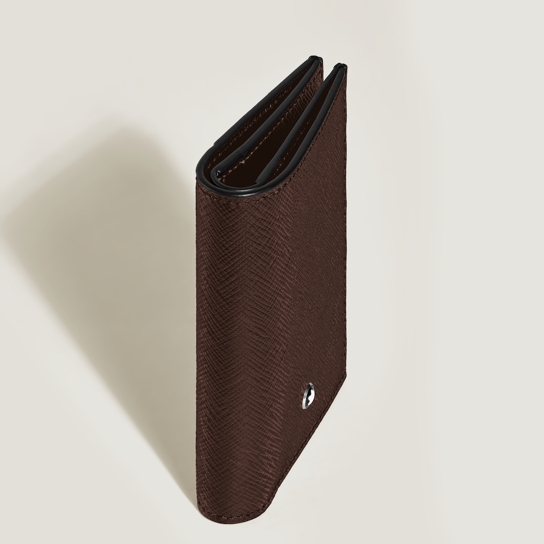 Montblanc Mini Brieftasche 4cc aus Sartorial Leder - Ebony