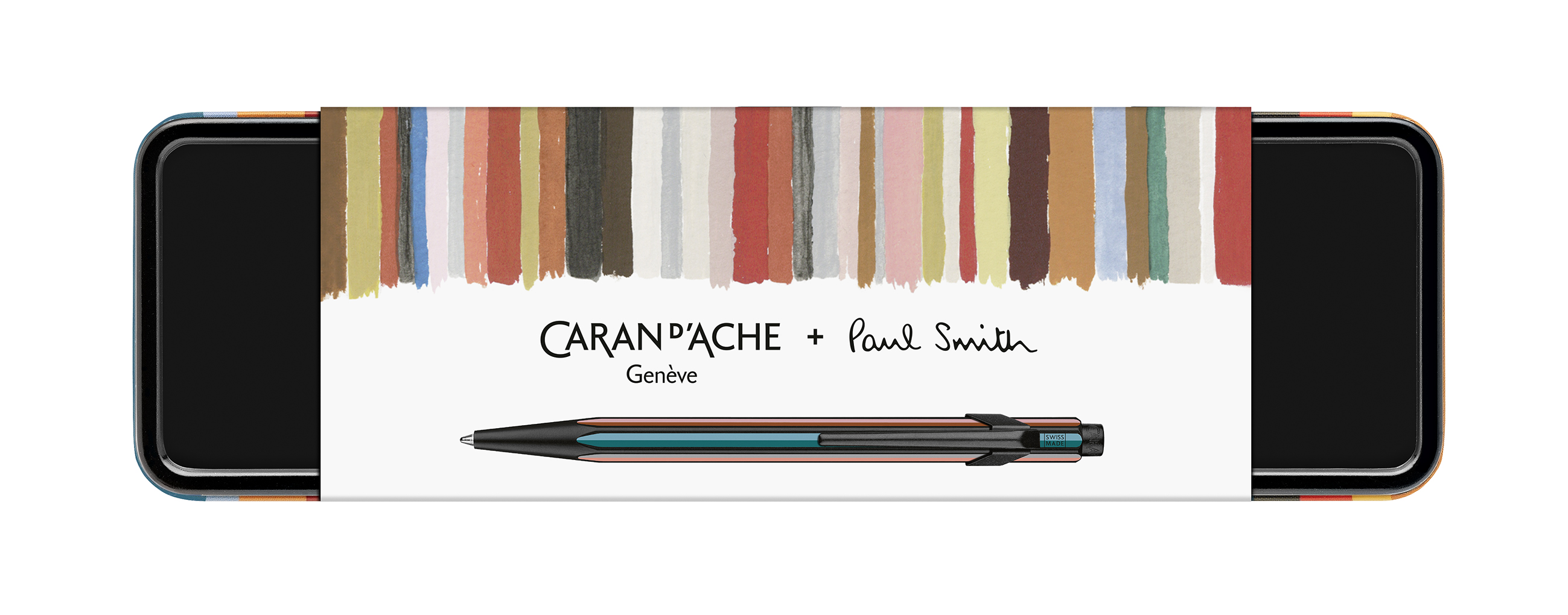 Caran d'Ache Kugelschreiber 849 Paul Smith - Sonderedition - schwarz