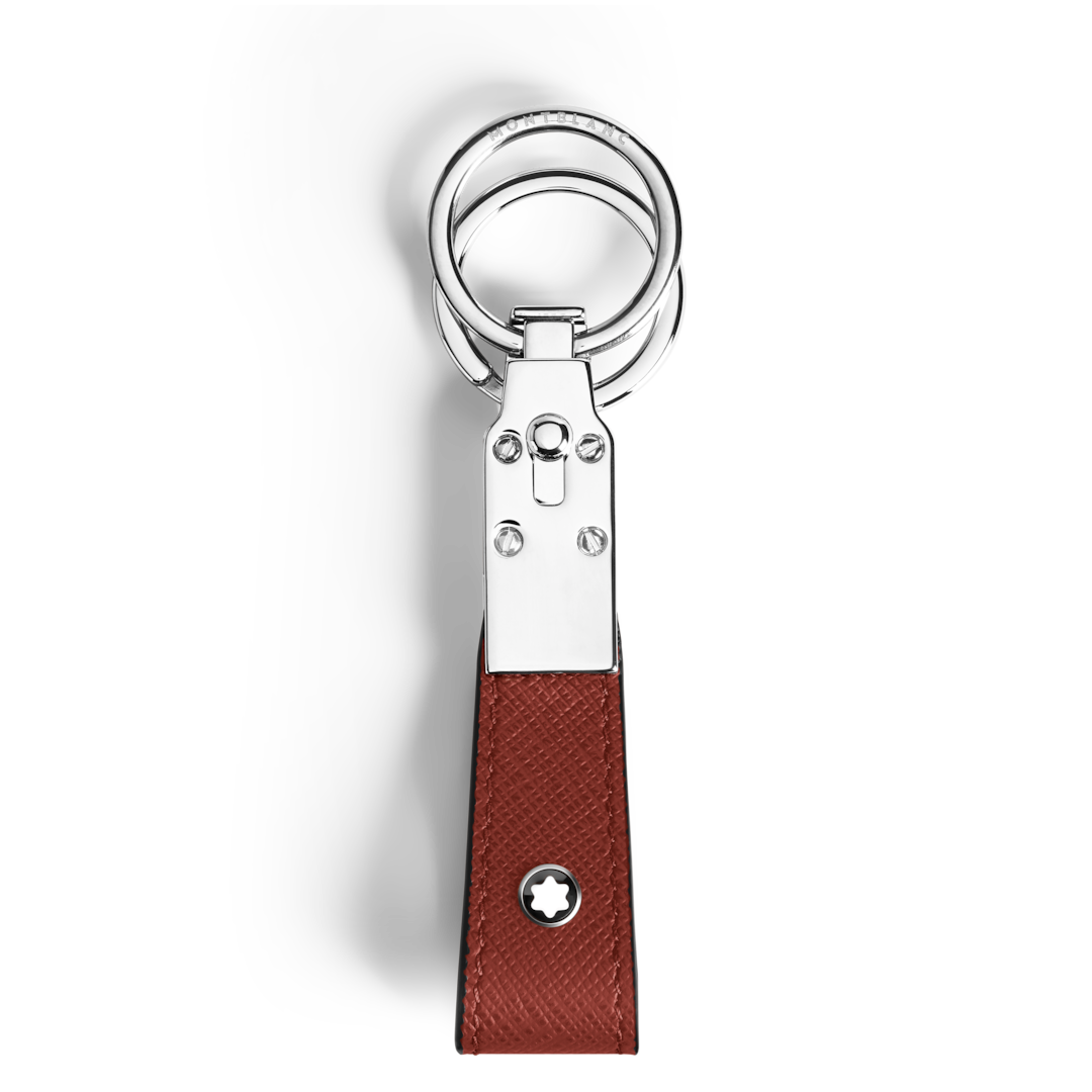 Montblanc Schlüsselanhänger mit Schlaufe aus Sartorial Leder - Red Oak