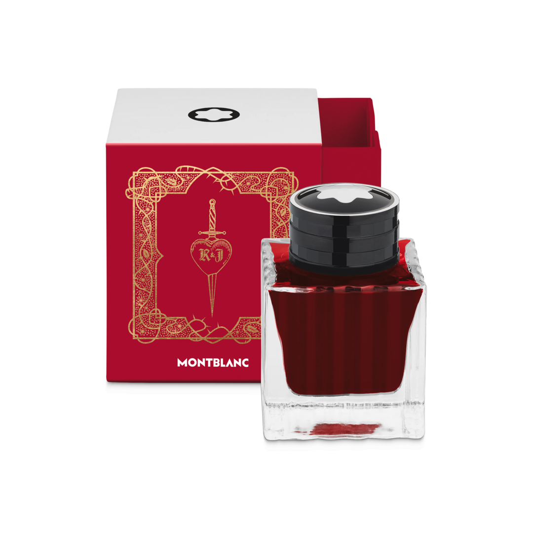 Montblanc Meisterstück Tintenfass Romeo & Julia, 50 ml - Verona-Rot