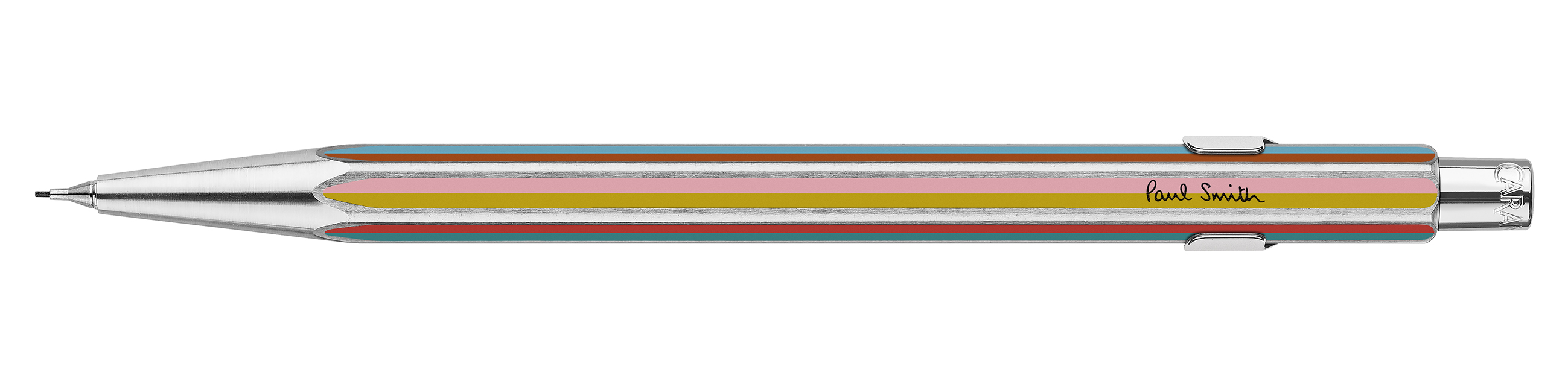 Caran d'Ache Druckbleistift 844 Paul Smith - Sonderedition - silber