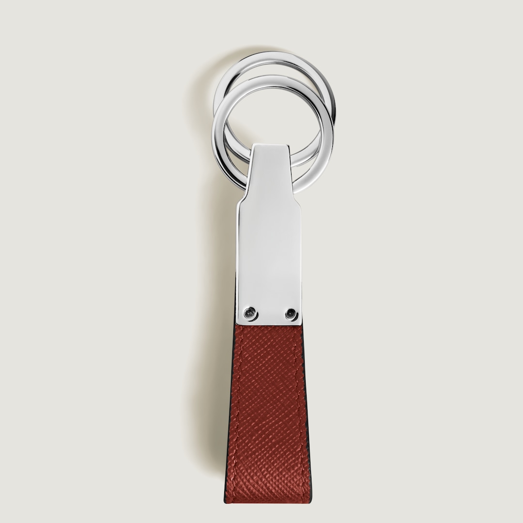 Montblanc Schlüsselanhänger mit Schlaufe aus Sartorial Leder - Red Oak