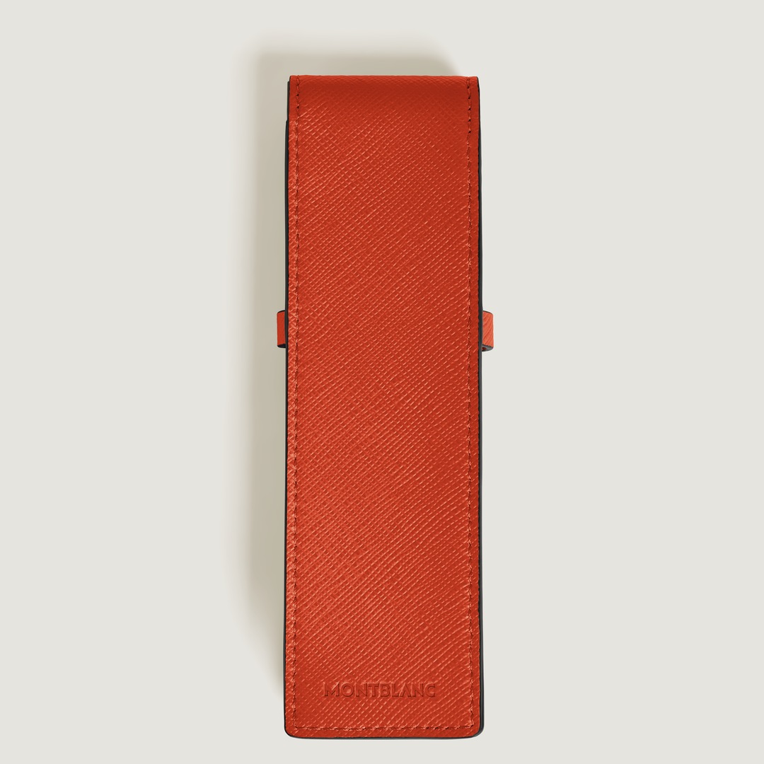 Montblanc Sartorial Etui für 2 Schreibgerät - Mandarine