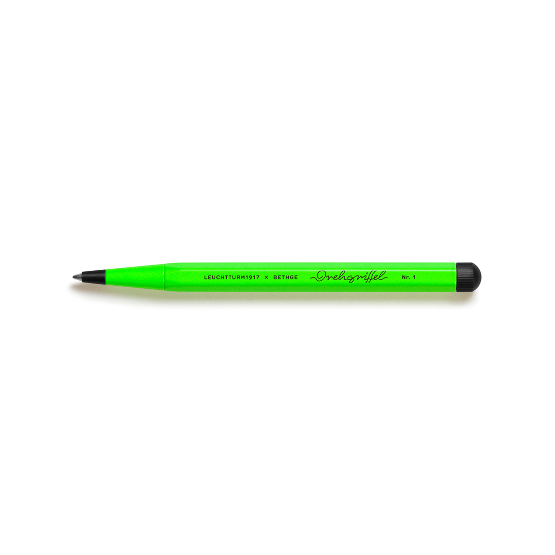 Leuchtturm Drehgriffel Luminous Edition x Bethge - Luminous Green