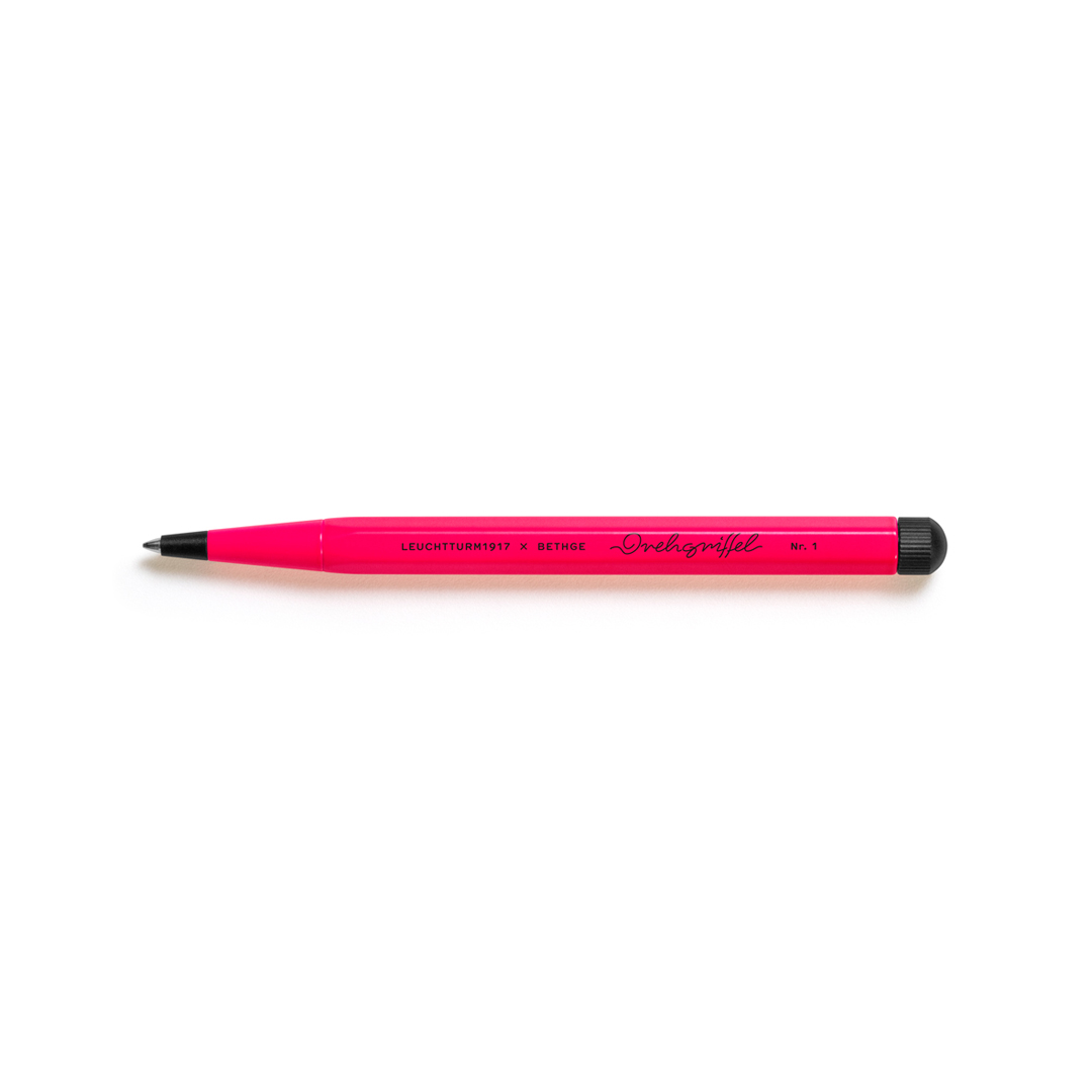 Leuchtturm Drehgriffel Luminous Edition x Bethge - Luminous Pink