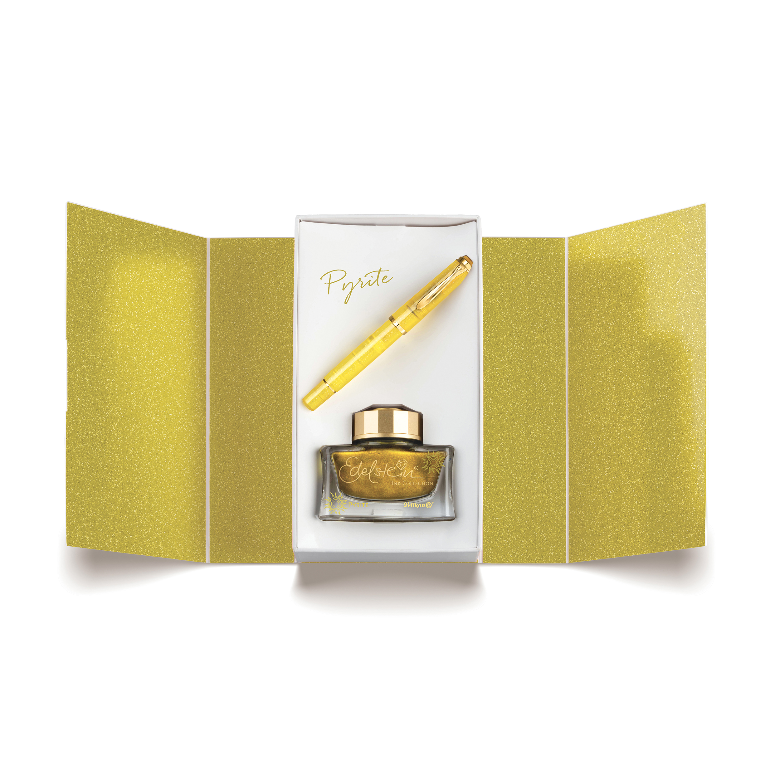 Pelikan M200 Special Edition Füllhalter Geschenkset - Pyrite