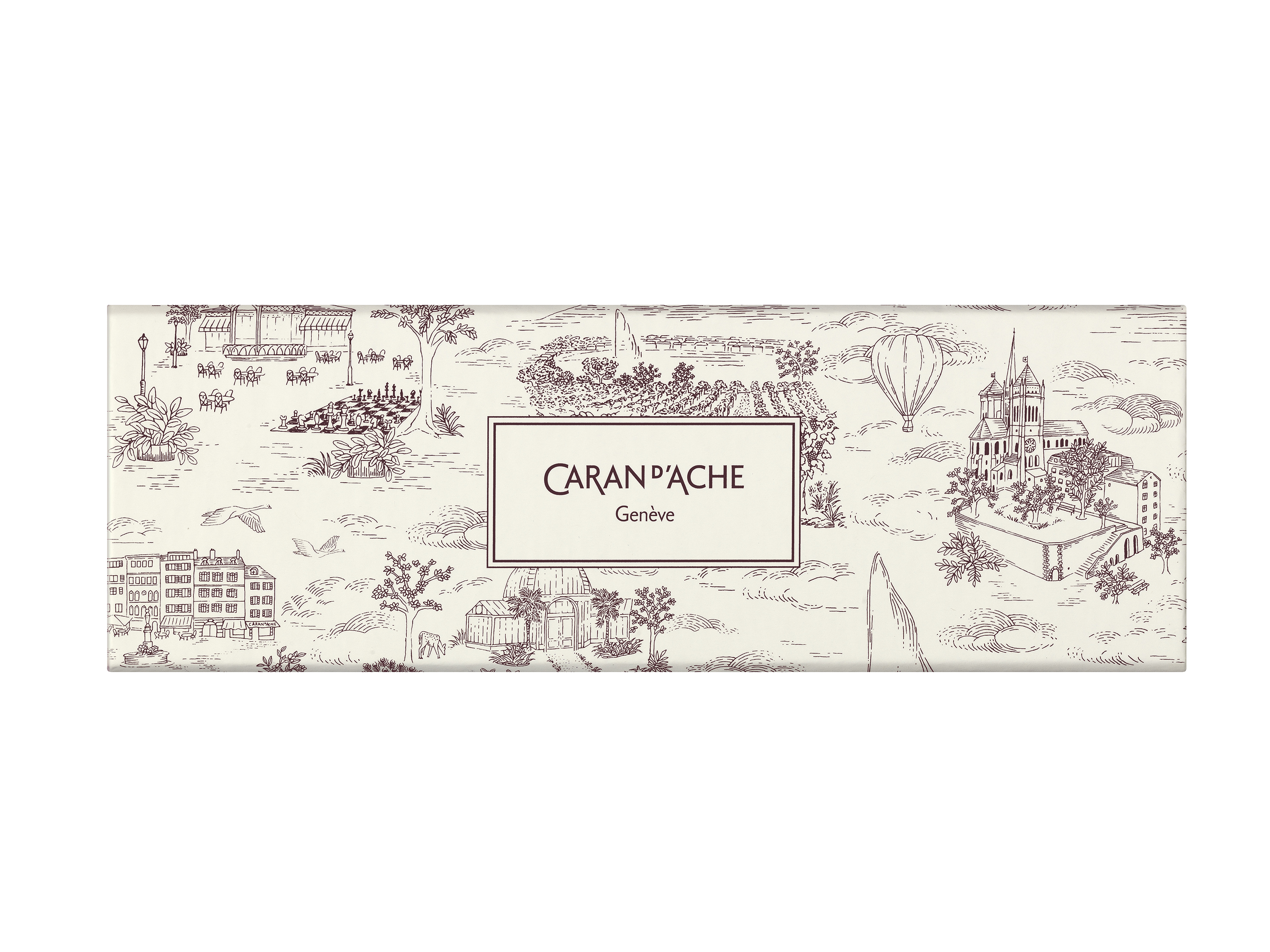 Caran d'Ache Farbenset Xmas 2026 Toile de Jouy - Sondererdition