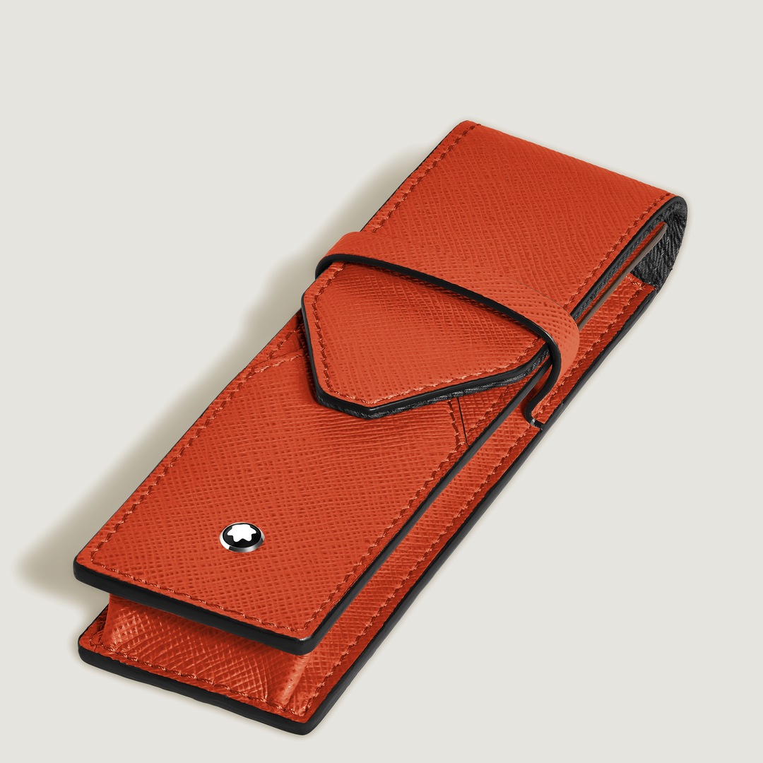 Montblanc Sartorial Etui für 2 Schreibgerät - Mandarine